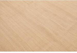 Tappeto Kilim Moderno Tinta Unita Beige Sabbia 253x355 Cm