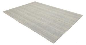 Tappeto Kilim Moderno Tinta Unita Beige Azzurro 173x240 Cm