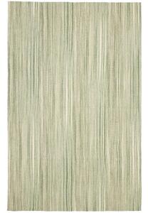 Tappeto Kilim Moderno Geometrico Verde Avorio 179x280 Cm