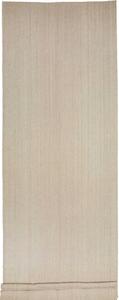 Tappeto Kilim Moderno Tinta Unita Beige Avorio Corsia 177x535 Cm