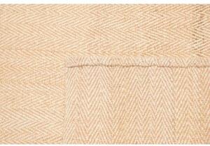 Tappeto Kilim Moderno Tinta Unita Becre Avorio 170x236 Cm