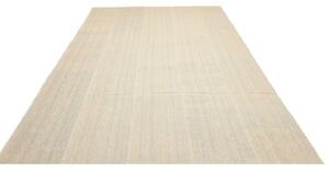 Tappeto Kilim Moderno Geometrico Beige Grigio 219x316 Cm