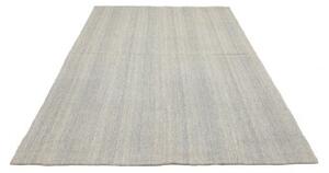 Tappeto Kilim Moderno Tinta Unita Beige Azzurro 173x240 Cm