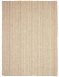 Tappeto Kilim Moderno Geometrico Beige Avorio 216x281 Cm