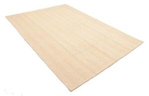 Tappeto Kilim Moderno Tinta Unita Becre Avorio 170x236 Cm