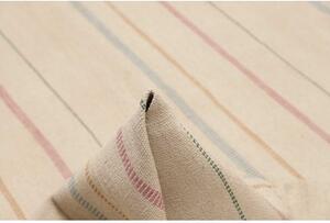 Tappeto Kilim Moderno Geometrico Avorio Multicolore 203x298 Cm