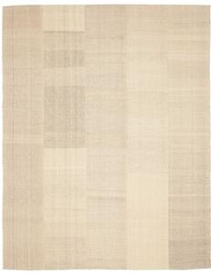 Tappeto Kilim Moderno Patchwork Beige Avorio 210x262 Cm