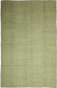 Tappeto Kilim Moderno Tinta Unita Verde Salvia Verde Chiaro 195x306 Cm