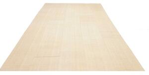 Tappeto Kilim Moderno Tinta Unita Avorio Avorio Chiaro 208x305 Cm