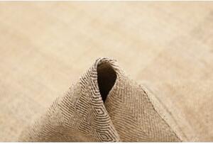 Tappeto Kilim Moderno Patchwork Beige Avorio 254x300 Cm