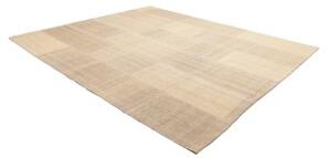 Tappeto Kilim Moderno Patchwork Beige Avorio 254x300 Cm