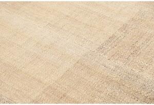 Tappeto Kilim Moderno Patchwork Beige Avorio 254x300 Cm