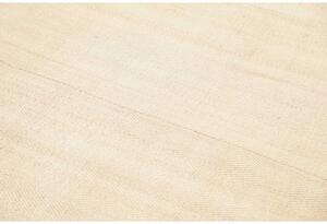 Tappeto Kilim Moderno Tinta Unita Avorio Avorio Chiaro 208x305 Cm