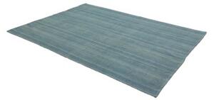 Tappeto Kilim Moderno Geometrico Azzurro Celeste 171x235 Cm