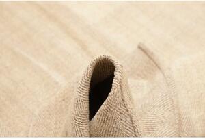 Tappeto Kilim Moderno Patchwork Beige Avorio 167x238 Cm