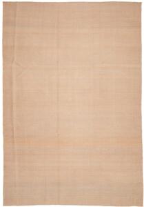 Tappeto Kilim Moderno Tinta Unita Beige Sabbia 255x369 Cm