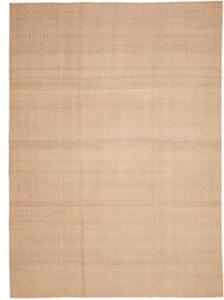 Tappeto Kilim Moderno Geometrico Beige Sabbia 261x362 Cm