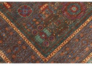 Tappeto Kairo Stilizzato Marrone Blu 156x205 Cm