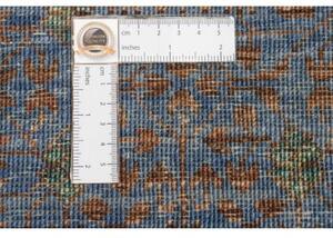 Tappeto Kairo Stilizzato Blu Rosso Mattone 175x240 Cm