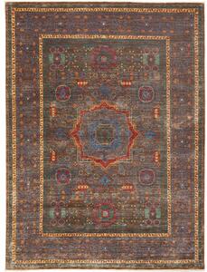Tappeto Kairo Stilizzato Marrone Blu 156x205 Cm