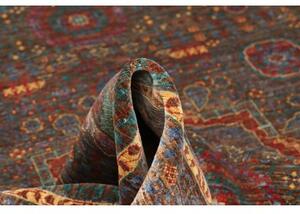 Tappeto Kairo Stilizzato Marrone Blu 156x205 Cm