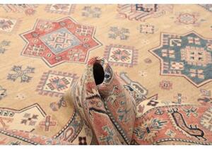 Tappeto Kazak Stilizzato Becco Di Corda Blu 268x372 Cm