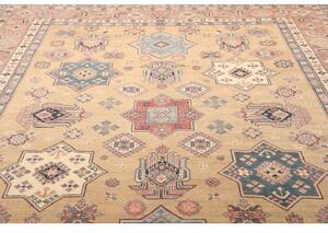 Tappeto Kazak Stilizzato Becco Di Corda Blu 268x372 Cm