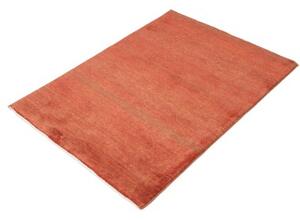 Tappeto Cromopura Geometrico Rosso Mattone Arancione Bruciato 80x108 Cm