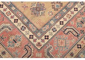 Tappeto Kazak Stilizzato Becco Di Corda Blu 268x372 Cm