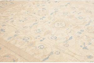 Tappeto Zigler Extra Fine Floreale Avorio Azzurro 274x353 Cm