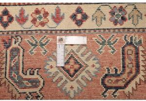 Tappeto Kazak Stilizzato Becco Di Corda Blu 268x372 Cm