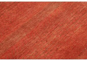 Tappeto Cromopura Geometrico Rosso Mattone Arancione Bruciato 80x108 Cm