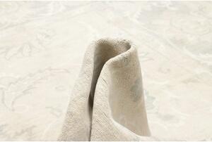 Tappeto Zigler Fine Floreale Avorio Grigio Chiaro 240x309 Cm