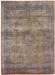 Tappeto Kairo Stilizzato Blu Ruggine 178x252 Cm