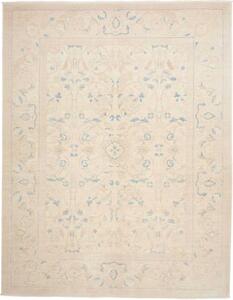 Tappeto Zigler Extra Fine Floreale Avorio Azzurro 274x353 Cm