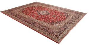 Tappeto Ardakan Medaglione Floreale Rosso Blu Scuro 245x330 Cm