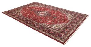 Tappeto Tabriz Stilizzato Rosso Blu Scuro 204x304 Cm