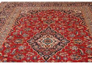 Tappeto Ardakan Medaglione Floreale Rosso Blu Scuro 245x330 Cm