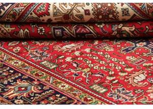 Tappeto Tabriz Stilizzato Rosso Blu Scuro 197x300 Cm