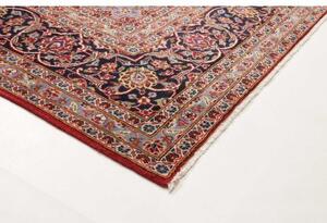 Tappeto Ardakan Medaglione Floreale Rosso Blu Scuro 242x348 Cm