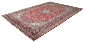 Tappeto Ardakan Medaglione Floreale Rosso Blu Scuro 250x357 Cm