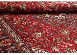 Tappeto Tabriz Stilizzato Rosso Blu Scuro 204x304 Cm