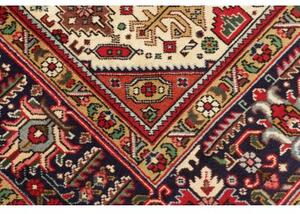 Tappeto Tabriz Stilizzato Rosso Blu Scuro 197x300 Cm