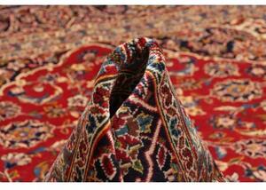 Tappeto Ardakan Medaglione Floreale Rosso Blu Scuro 245x330 Cm