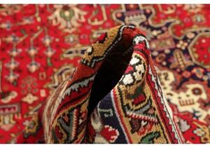 Tappeto Tabriz Stilizzato Rosso Blu Scuro 197x300 Cm