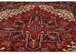 Tappeto Gorawan Stilizzato Rosso Blu Scuro 255x328 Cm