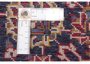 Tappeto Ardakan Medaglione Floreale Rosso Blu Scuro 242x348 Cm