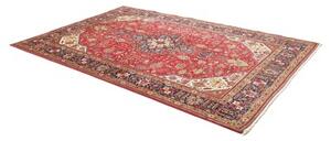Tappeto Tabriz Stilizzato Rosso Blu Scuro 197x300 Cm