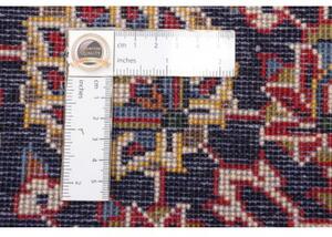 Tappeto Ardakan Medaglione Floreale Rosso Blu Scuro 250x357 Cm