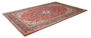 Tappeto Tabriz Stilizzato Rosso Blu Scuro 205x300 Cm